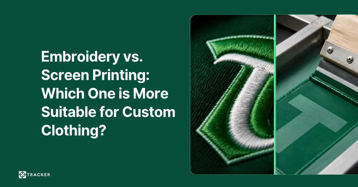Embroidery vs Screen Printing: Which One to Choose for Custom Clothing?